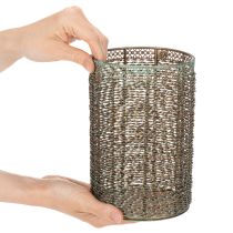 Artículo Portavelas metálicos para velas pequeñas, Ø8/10/13 cm, juego de 3