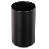 Artículo Portavelas magnético redondo, negro mate, para velas cónicas de 25 mm, 4 unidades.