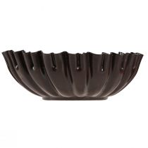 Artículo Portavelas molde para tarta vintage marrón oscuro Ø11,5cm 4ud