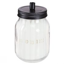 Artículo Portavelas de cristal con 24 velas Calendario de Adviento Al. 14,5 cm