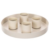 Artículo Portavelas magnéticos para velas cónicas gruesas (4 cm), 4 unidades