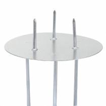 Artículo Candelabro para pegar plata Ø6,5cm 12uds