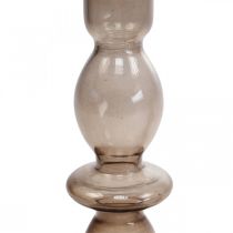 Candelabro de cristal candelabro de palo candelabro 18,5 cm 2 piezas