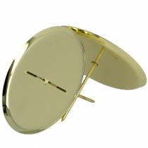 Artículo Portavelas oro Ø6cm 4 piezas