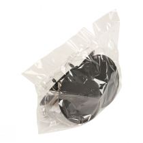 Artículo Portavelas enchufable portavelas negro mandril Ø8cm 4 piezas