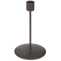 Artículo Candelabro de metal marrón antiguo H16cm 2 piezas