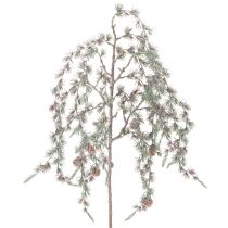 Artículo Rama de pino artificial con piñas, rama de pino decorativa, artificial, 80 cm, 3 piezas