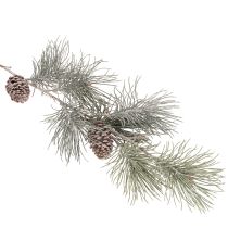 Artículo Rama de pino artificial con piñas y agujas largas de 105 cm.