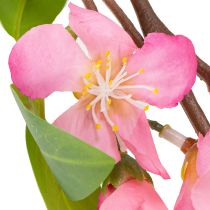 Artículo Rama artificial de flor de cerezo, acentos primaverales para el hogar, 125 cm