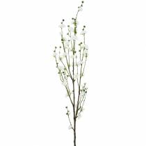 Rama de flor de cerezo decoración artificial blanca rama flor de cerezo decoración de primavera