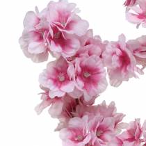 Artículo Rama de flor de cerezo artificial rosa 104cm