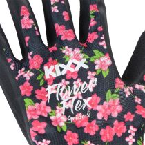 Artículo Guantes de jardín Kixx con motivo de fresa, blanco y rojo, talla 8 Guantes de jardín Kixx con flores, negro, talla 8