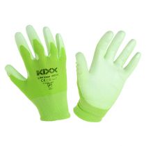 Artículo Guantes de jardín Kixx talla 7 verde claro, lima