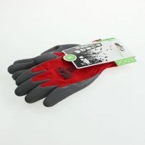 Artículo Kixx guantes de jardín de nailon talla 10 rojo, gris
