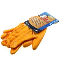 Artículo Guantes de trabajo Kixx talla 8 amarillos
