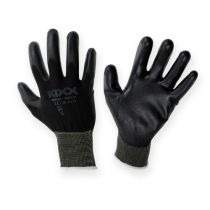 Artículo Kixx guantes de jardín de nailon talla 10 negro