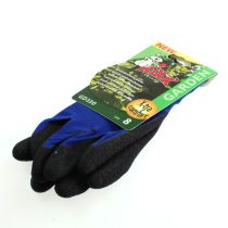 Artículo Kixx guantes de jardín de nailon talla 8 azul, negro