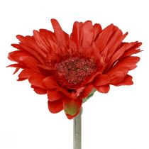 Artículo Flores artificiales Gerbera Roja 45cm