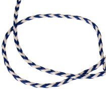 Artículo Cinta/cordón de regalo a rayas para decoración creativa, 3 mm de grosor, 20 m de largo.