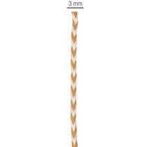 Artículo Cinta de regalo, cordón bicolor, 3 mm, 20 m