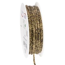 Artículo Cordón brillante para envolver regalos y decorar, 3 mm, 20 m