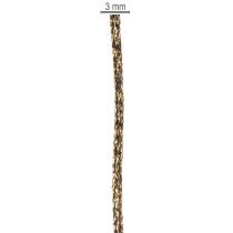 Artículo Cordón brillante para envolver regalos y decorar, 3 mm, 20 m