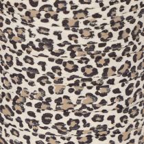 Artículo Cinta de regalo con estampado de leopardo para decoración creativa, cinta rizada de 10 mm y 100 m.