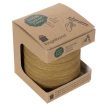 Artículo Cinta de regalo marrón, cinta rizada, materiales para manualidades sostenibles, 10 mm x 100 cm