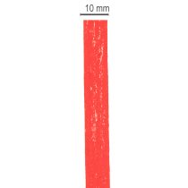 Artículo Cinta rizada roja, envoltorio de regalo sostenible, rollo de 10 mm y 100 m.