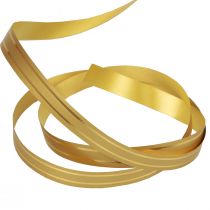 Artículo Cinta rizadora cinta de regalo dorada con rayas doradas 10mm 250m