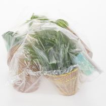 Artículo Maceta artificial con hierbas decorativas para cocina, jardín, balcón o terraza, 15m³, 3 piezas