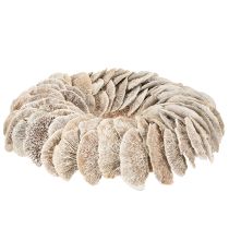 Artículo Árbol de corona de esponja natural para decoración, 37 cm.