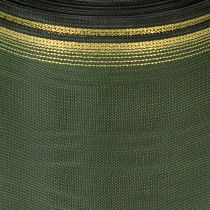 Artículo Cinta para corona moiré verde oscuro 100 mm cinta decorativa de tafetán