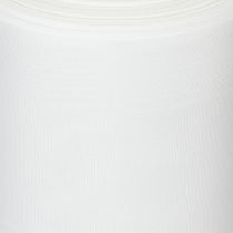 Artículo Cinta de corona blanca, 200 mm de ancho, rollo de 25 m, cinta de luto, cinta de lazo, cinta decorativa para floristería funeraria y ocasiones especiales.