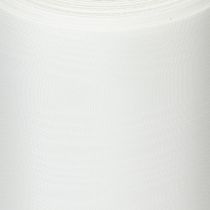 Artículo Cinta de corona blanca para floristería funeraria, 175 mm de ancho, 25 m de largo, cinta de acetato de alta calidad