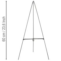 Artículo Soporte para coronas de color verde oscuro: para coronas pequeñas de hasta 50 cm de diámetro.