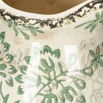 Artículo Jarra estilo campestre, ideal para decoración del hogar, 22cm