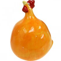 Pollo Decorativo Cerámica, Pollo Divertido Decoración Pascua H10.5cm Surtido 6pcs