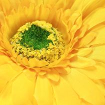 Artículo Flores Artificiales Gerbera Sol Amarillo Flor de Jardín 47cm
