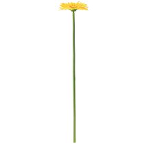 Artículo Flores Artificiales Gerbera Sol Amarillo Flor de Jardín 47cm