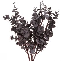 Artículo Ramas Decorativas De Eucalipto Artificial Eucalipto Púrpura 38cm 3uds