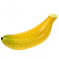 Plátano artificial fruta decorativa Fruta artificial Ø4cm L13cm