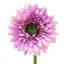 Artículo Flores Artificiales Gerbera Morado 47cm