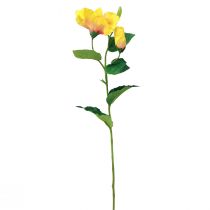Flores Artificiales Hibisco Amarillo 62cm