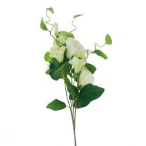 Artículo Petunia flores artificiales de jardín blanco 85cm