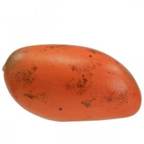 Artículo Fruta decorativa de mango artificial Fruta artificial Ø7cm L12cm