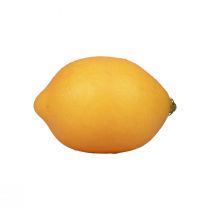 Artículo Chupete de comida decorativo limón artificial naranja 8,5cm