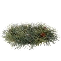 Artículo Corona de ramas de pino artificiales con piñas de 60 cm