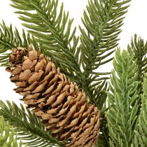 Artículo Rama de abeto artificial con piñas reales Rama de Navidad 78cm
