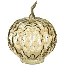 Artículo Decoración de calabaza de cristal, calabaza de cristal, decoración de mesa de otoño, Ø14cm H19cm